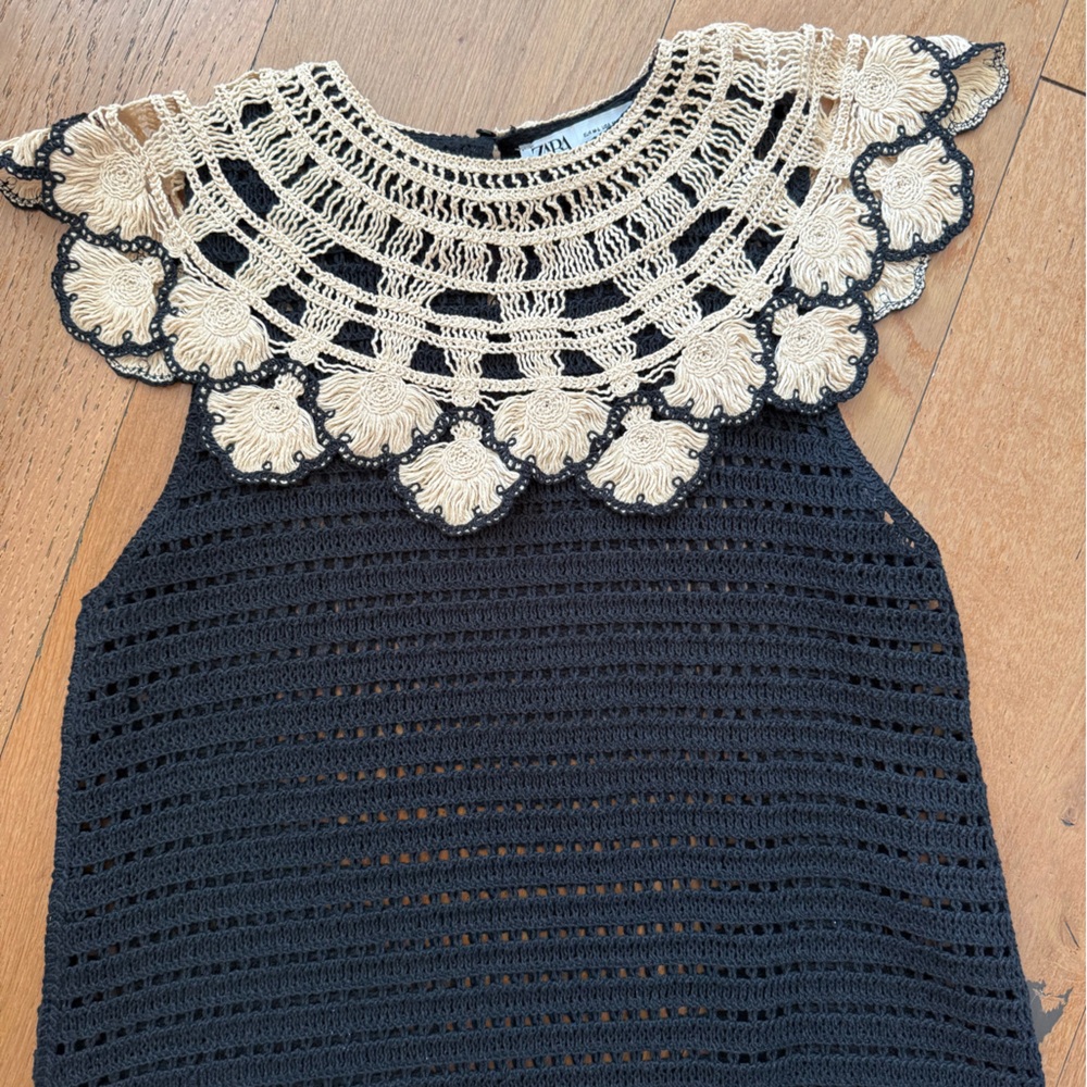 Zara Crochet Dress